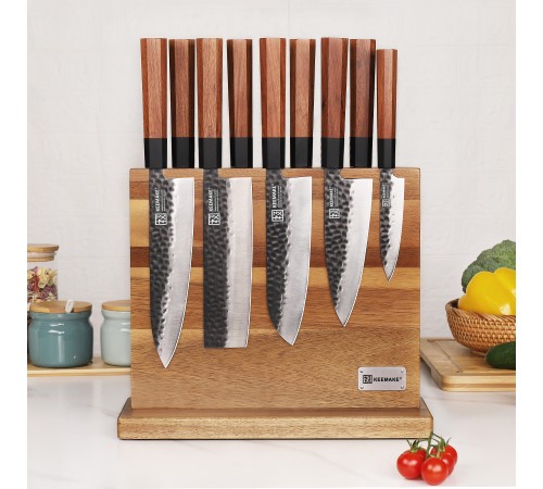 Магнитная подставка для ножей Keemake Double Sided Wooden