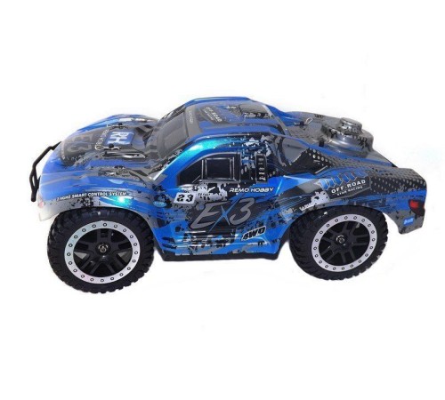 Радиоуправляемый шорт-корс Remo Hobby EX3 Brushless (синий) 4WD 2.4G 1/10 RTR