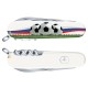 Нож перочинный VICTORINOX Spartan Футбольное поле, 91 мм, 12 функций, белый