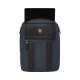 Сумка через плечо VICTORINOX Architecture Urban 2 Crossbody Bag,синий, полиэстер/кожа, 9x22x28 см,6л