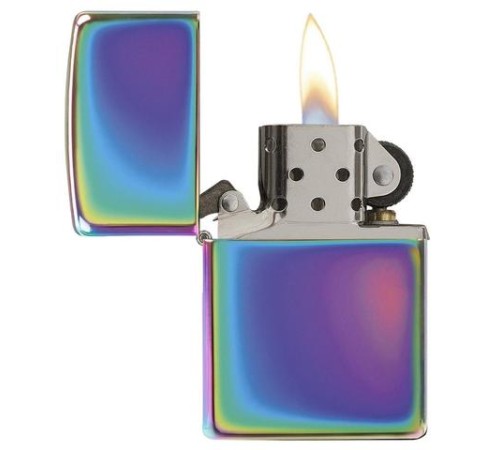 Зажигалка ZIPPO Classic с покрытием Spectrum™, латунь/сталь, разноцветная, глянцевая, 38x13x57 мм