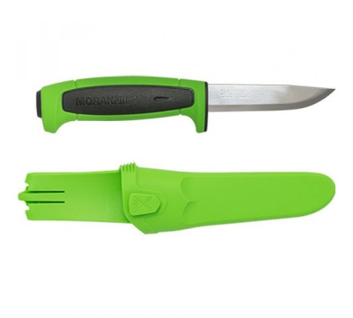 Нож Morakniv Basic 546  2019 Edition нержавеющая сталь, пласт. ручка (зеленая) чер. вставка, 13451