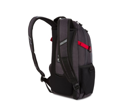 Рюкзак SWISSGEAR, серый, полиэстер, 24 х 15,5 х 46 см, 15,5 л