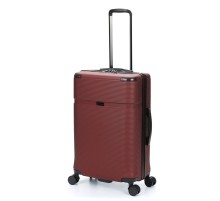 Чемодан TORBER Onego, бордовый, ABS-пластик, 69,5 х 46 х 26 см, 69 л