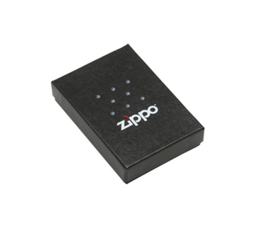 Зажигалка ZIPPO с покрытием Brushed Brass, медь/сталь, золотистая, матовая, 38x13x57 мм