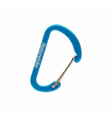 Карабин Naturehike NH15A004-H  D-образный мини 4см 2 упаковки голубой, 6927595717318