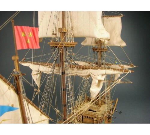 Сборная картонная модель Shipyard пинас Papegojan (№73), 1/96