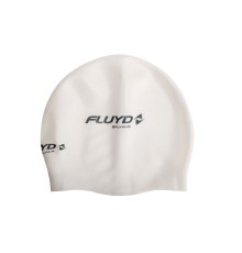 Шапочка для плавания в бассейне FLUYD 3D белая