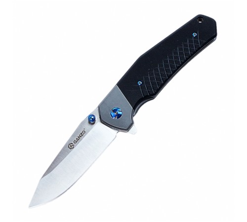 Нож Ganzo G7491 черный, G7491-BK
