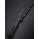Складной нож SENCUT Kyril 9Cr18MoV Steel Black Stonewashed Handle Black Micarta