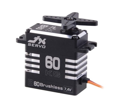 Сервомашинка цифровая JX Servo B60 (87г/62/0.11/7.4V) бесколлекторная, Full metal