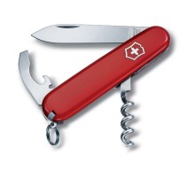 Нож перочинный VICTORINOX Waiter, 84 мм, 9 функций, красный