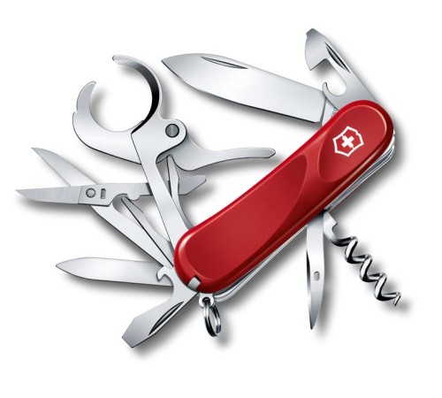 Нож перочинный VICTORINOX Cigar 79, 85 мм, 15 функций, красный