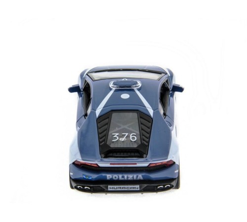 Машина Kinsmart Lamborghini Huracan (Police) инерция (1/12шт.) 1:36 б/к