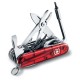 Нож перочинный VICTORINOX CyberTool 41, 91 мм, 39 функций, полупрозрачный красный