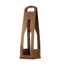 Переноска Addwood из тонированной фанеры для одной бутылки