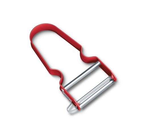 Овощечистка VICTORINOX REX, поворотное лезвие из нержавеющей стали, красная