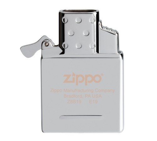 Газовый вставной блок для широкой зажигалки Zippo, двойное пламя, нержавеющая сталь
