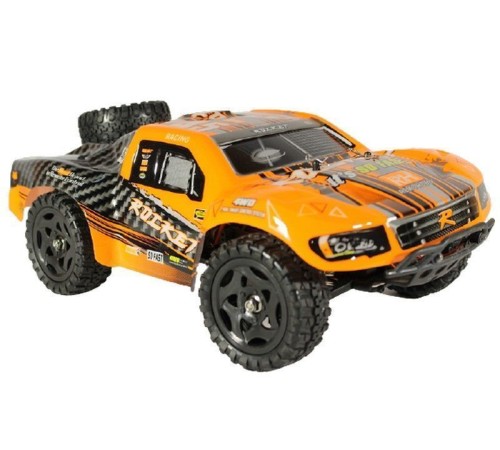 Радиоуправляемый шорт-корс Remo Hobby Rocket V2.0 (оранжевый) 4WD 2.4G 1/16 RTR