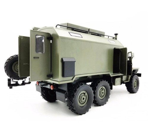 Радиоуправляемая машина WPL УРАЛ (зеленый) 6WD 2.4G 1/16 RTR