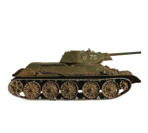 Сборная модель ZVEZDA Советский средний танк Т-34/76 (обр. 1942 г.), подарочный набор, 1/35