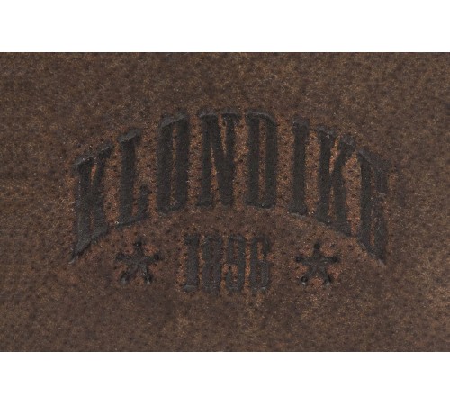 Бумажник KLONDIKE «Eric», натуральная кожа в темно-коричневом цвете, 10 х 12 см