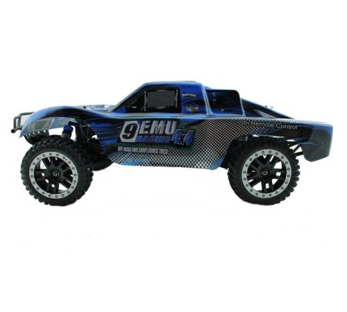 Радиоуправляемый шорт-корс Remo Hobby 9EMU TWINS MOTOR (синий) 4WD 2.4G 1/8 RTR