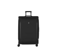 Чемодан VICTORINOX Crosslight, чёрный, RPET полиэстер, 50x32x76 см, 106 л