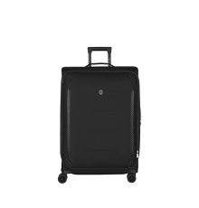 Чемодан VICTORINOX Crosslight, чёрный, RPET полиэстер, 50x32x76 см, 106 л