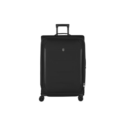 Чемодан VICTORINOX Crosslight, чёрный, RPET полиэстер, 50x32x76 см, 106 л