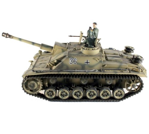Р/У танк Taigen 1/16 SturmgeschutzIIIausf.gsd.kfz. (Германия) (для ИК танкового боя) 2.4G RTR
