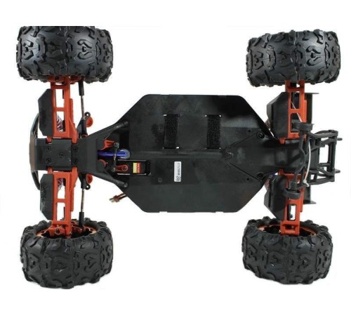 Радиоуправляемая трагги Remo Hobby EVO-R Brushless UPGRADE (зеленая) 4WD 2.4G 1/8 RTR