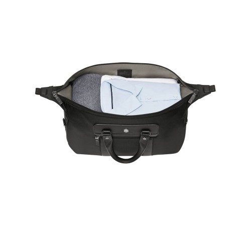 Дорожная сумка VICTORINOX Architecture Urban2 Compact Weekender, черный, полиэстер/кожа, 47x23x31 см, 32 л