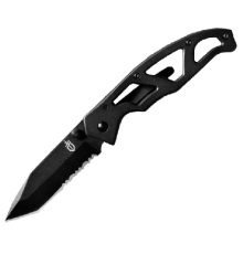 Нож Gerber Tactical Paraframe Tanto Clip Foldin Knife, блистер, прямое-серрейторное лезвие, (1013970), 31-001731