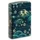 Зажигалка ZIPPO Eastern с покрытием 540 Tumbled Brass, латунь/сталь, зеленая, 38x13x57 мм