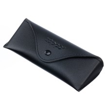 Чехол для очков Zippo, из искуственной кожи, чёрный