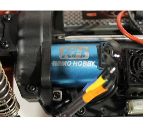 Радиоуправляемый монстр Remo Hobby MMAX Brushless UPGRADE (синий) 4WD 2.4G 1/10 RTR