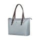 Сумка VICTORINOX Victoria Deluxe Business Tote, серо-синяя, нейлон/кожа, 47x15x31 см, 16 л