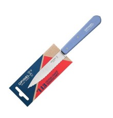 Нож столовый Opinel №113, деревянная рукоять, блистер, нержавеющая сталь, синий 001922
