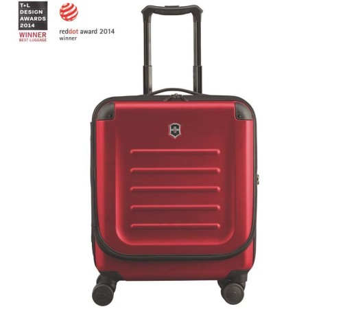 Чемодан VICTORINOX Spectra™ Dual-Access 2.0, красный, поликарбонат Bayer, 41x25x55 см, 37 л