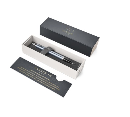 Шариковая ручка Parker IM Light Blue Grey CT