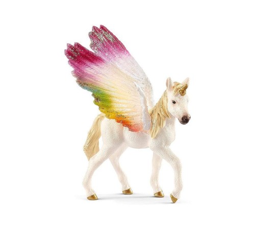 Фигурка Schleich Детеныш крылатого радужного единорога