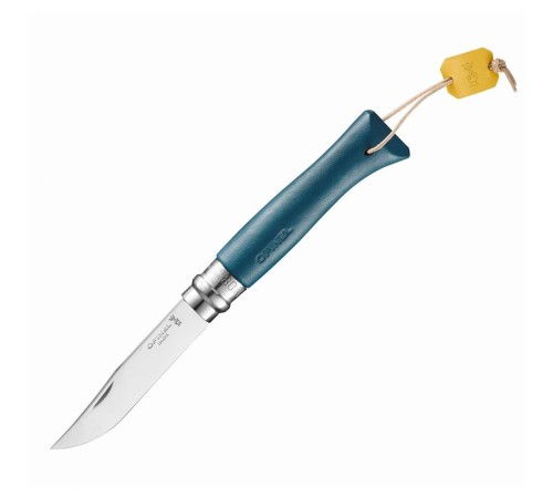 Нож Opinel №8, нержавеющая сталь, синий, лимитированная