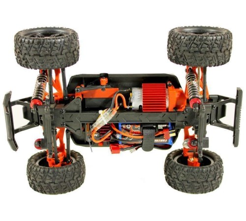 Радиоуправляемый монстр Remo Hobby SMAX UPGRADE (красный) 4WD 2.4G 1/16 RTR