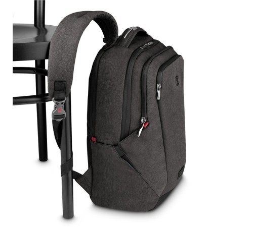 Рюкзак WENGER MX Professional 16”, серый, 100% полиэстер, 33х21х45 см, 21 л