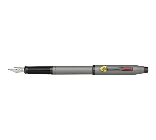 Перьевая ручка Cross Century II Ferrari Gray Satin Lacquer, перо тонкое F