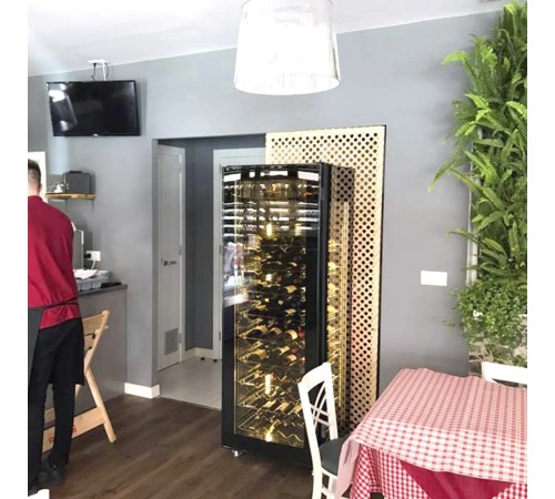 Винный шкаф двухзонный встраиваемый компрессорный Cavanova
