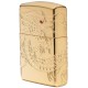 Зажигалка ZIPPO Armor™ с покрытием High Polish Gold Plate, латунь/сталь, золотистая, 38x13x57 мм
