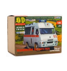 Сборная модель AVD УАЗ-САРЗ-2925 медицинский, 1/43