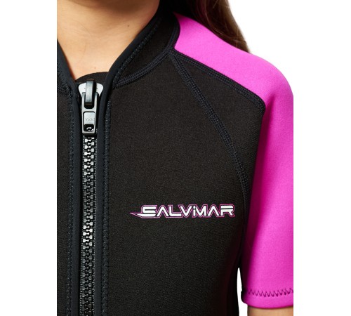 Детский гидрокостюм Salvimar Aquatic, 2 мм, розовый, L, на 12-14 лет